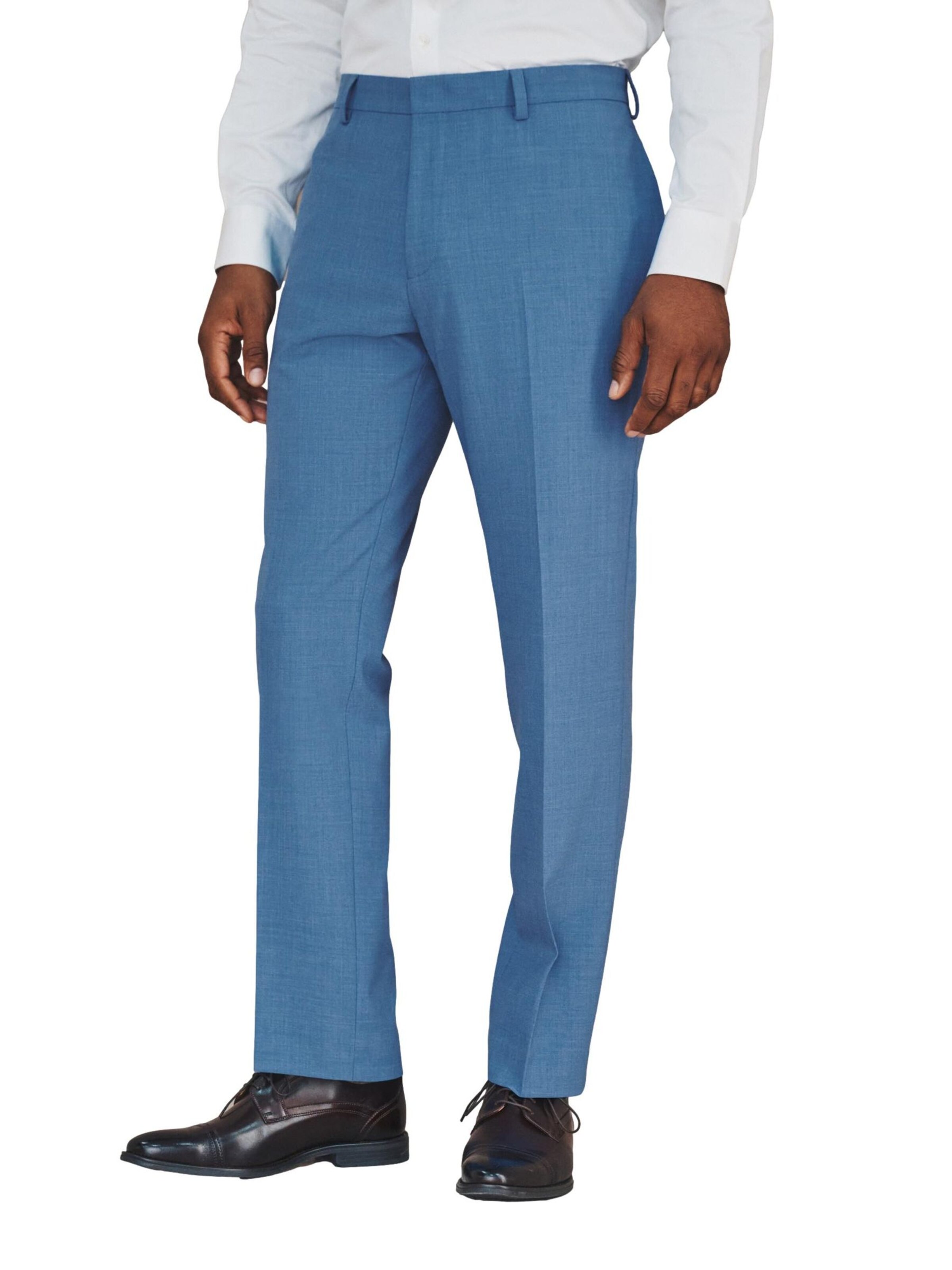 Next Slimfit Hose 'Motion Flex' in Blau: Vorderseite