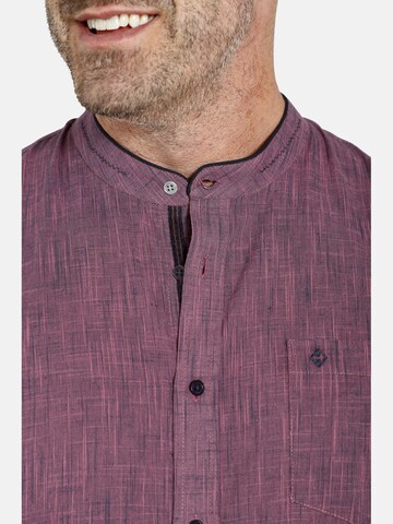 Charles Colby Comfort fit Button Up Shirt in Pink