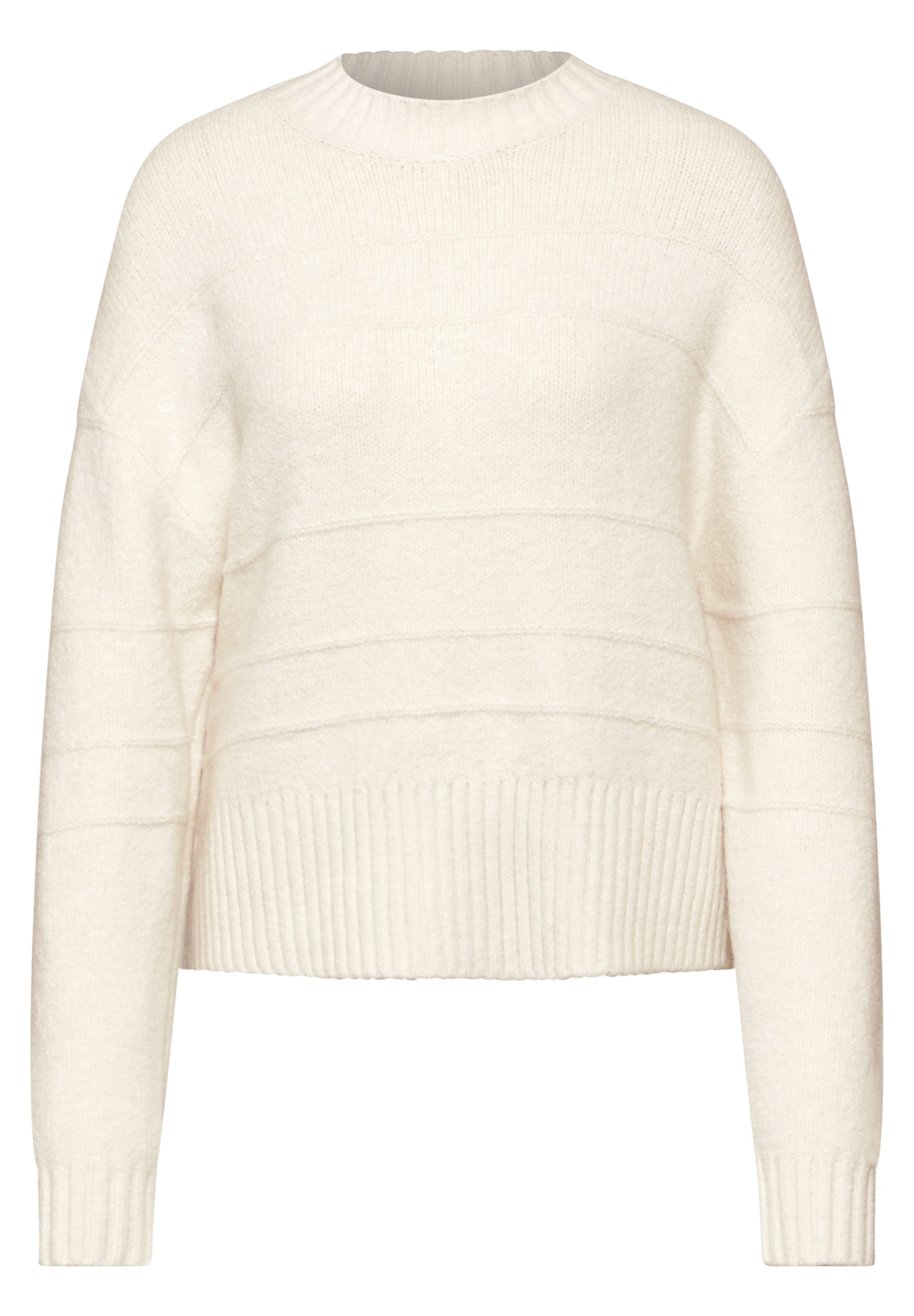 Street One Studio Sweater in White: front