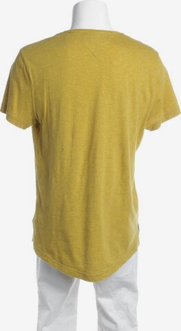 TOMMY HILFIGER T-Shirt L in Gelb