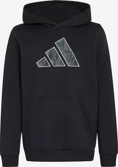 ADIDAS SPORTSWEAR Sportska sweater majica veličine 116 u siva / tamo siva / crna / bijela, Pregled proizvoda