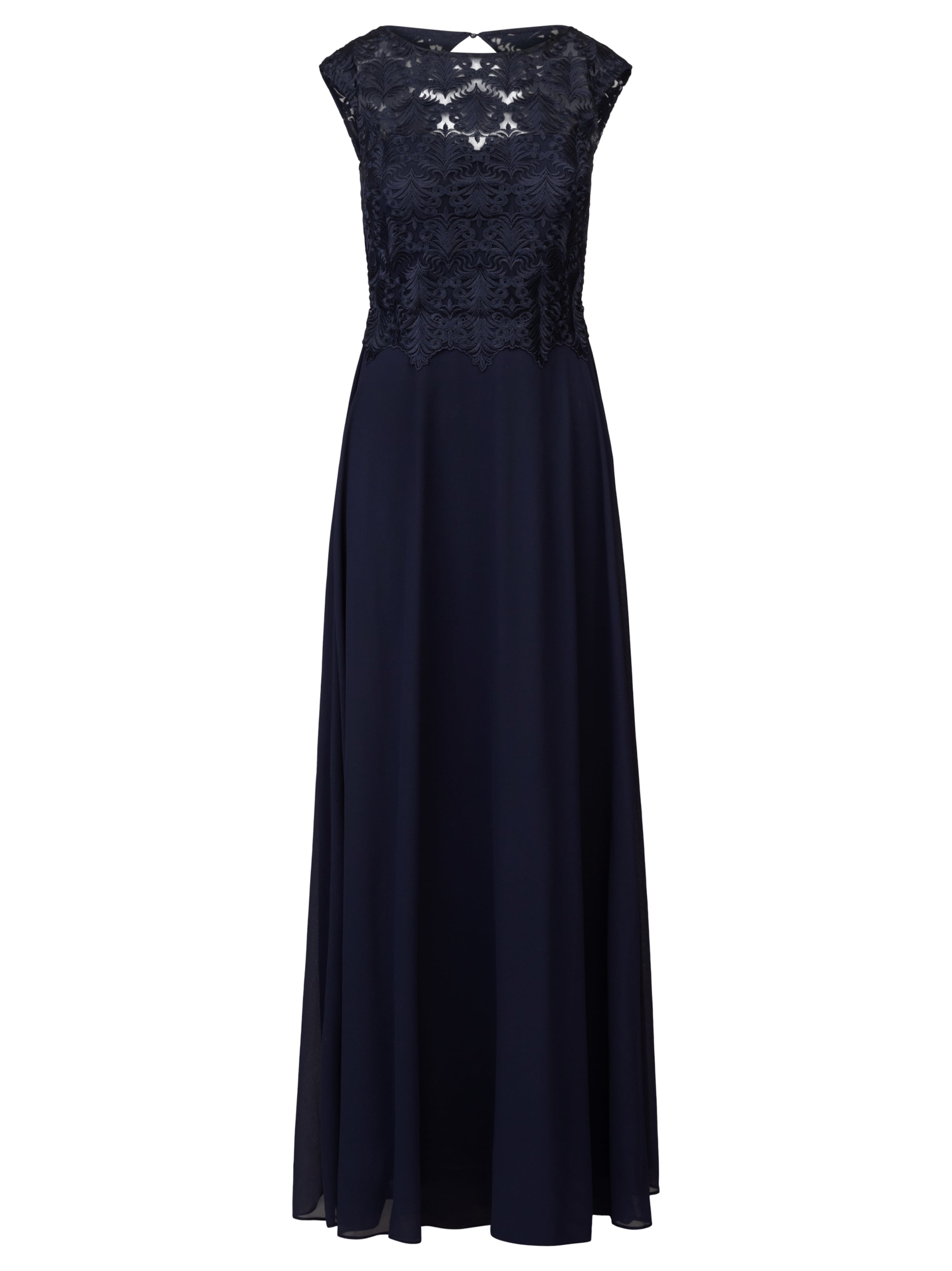 Kraimod - Vestido de noche en azul: frente