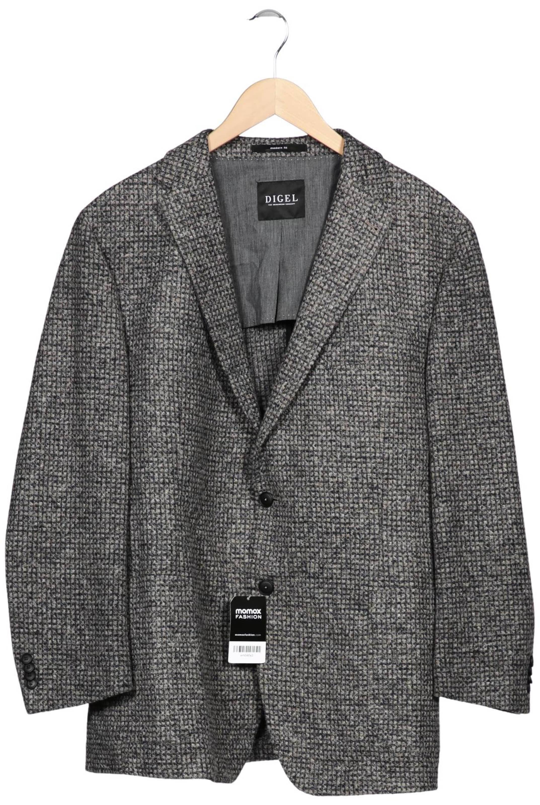 Digel Suit Jacket in XXL in Grey: front