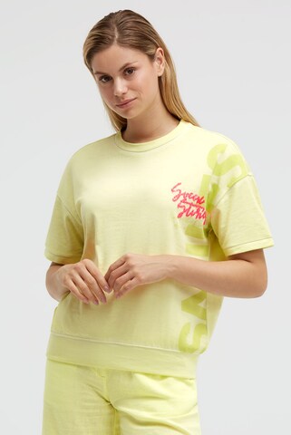 Soccx Sweatshirt in Yellow: front
