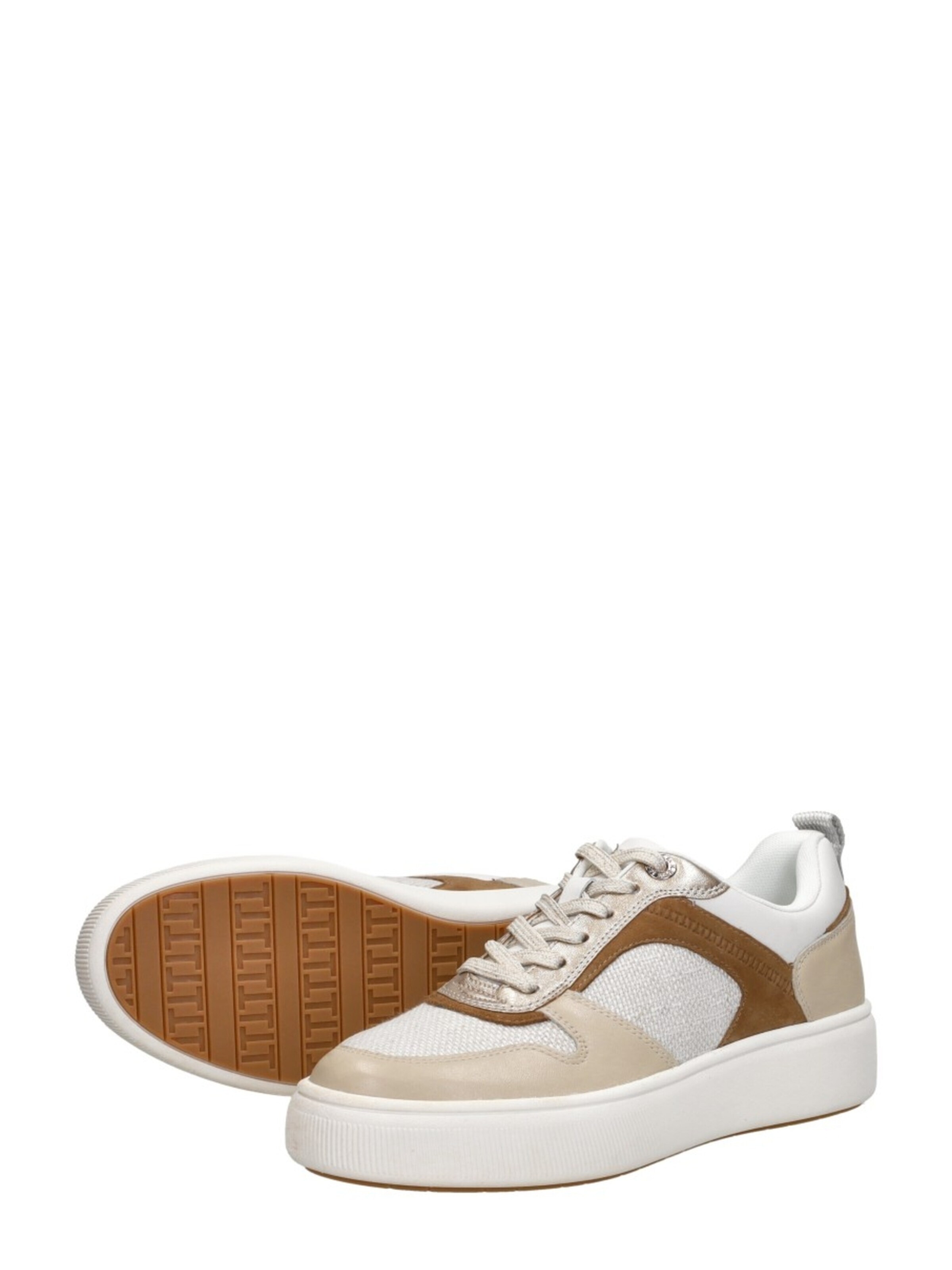 Tamaris Sneakers laag 'Sneakers Laag' in Beige