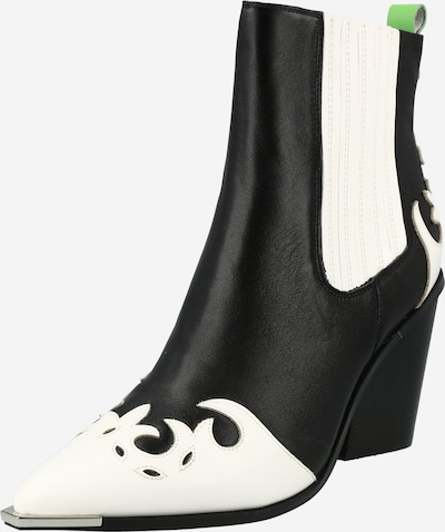 STEVE MADDEN Chelsea Boots 'TYCOON' in schwarz / weiß, Produktansicht