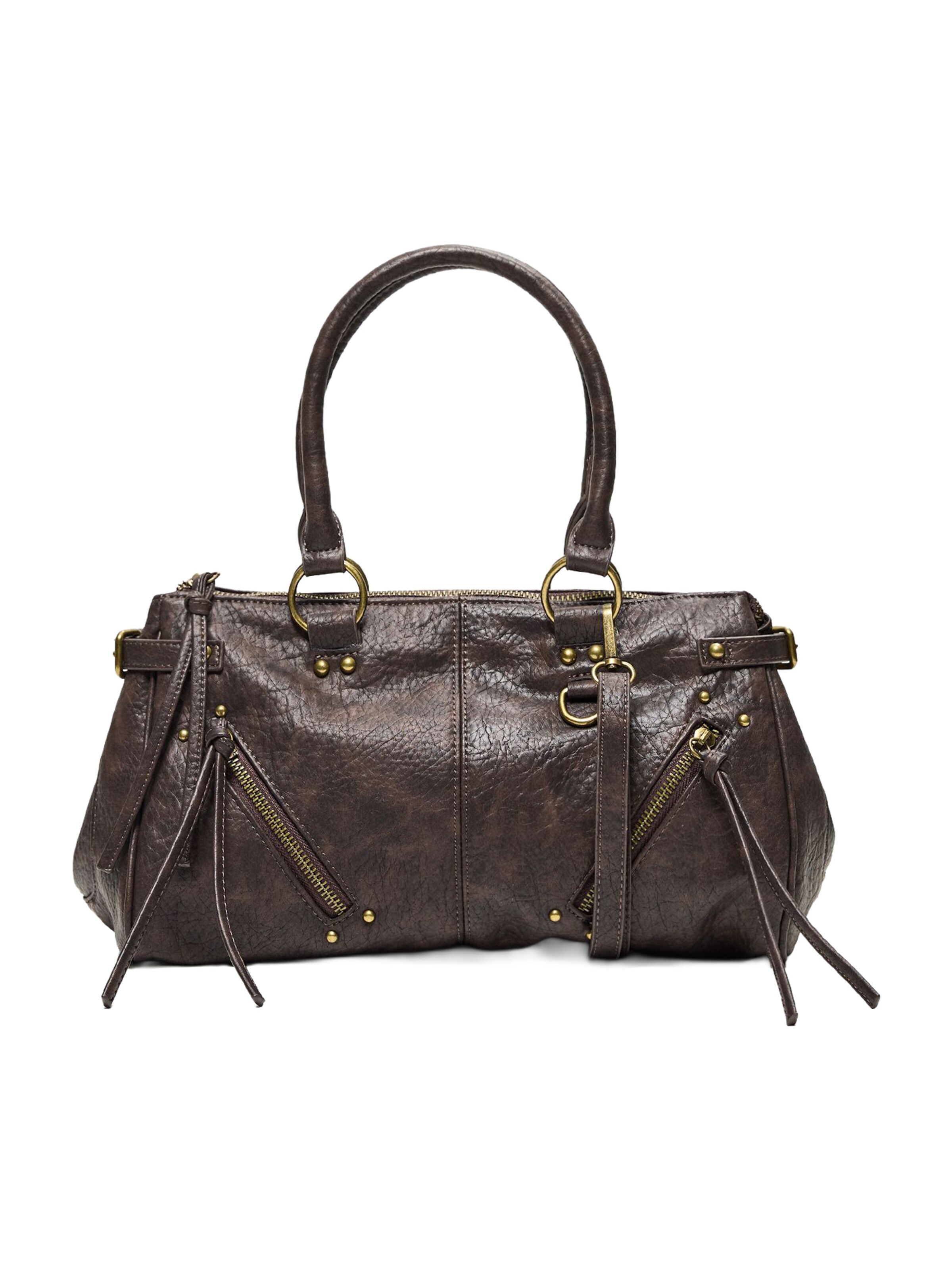 Bershka Sacs à main en chocolat, Vue avec produit