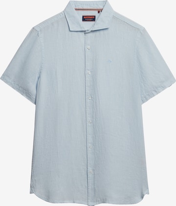 Chemise 'Vacation' Superdry en bleu : devant