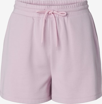 Pantaloni 'PCCHILLI' di PIECES in lilla: frontale