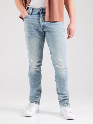 G-STAR Slimfit Jeans '3301' in Blau: Vorderseite