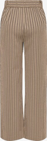 ONLY Loose fit Trousers 'DITA' in Beige