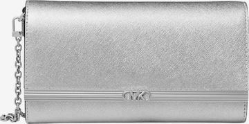 Michael Kors Clutch 'MONA' in Silver: front
