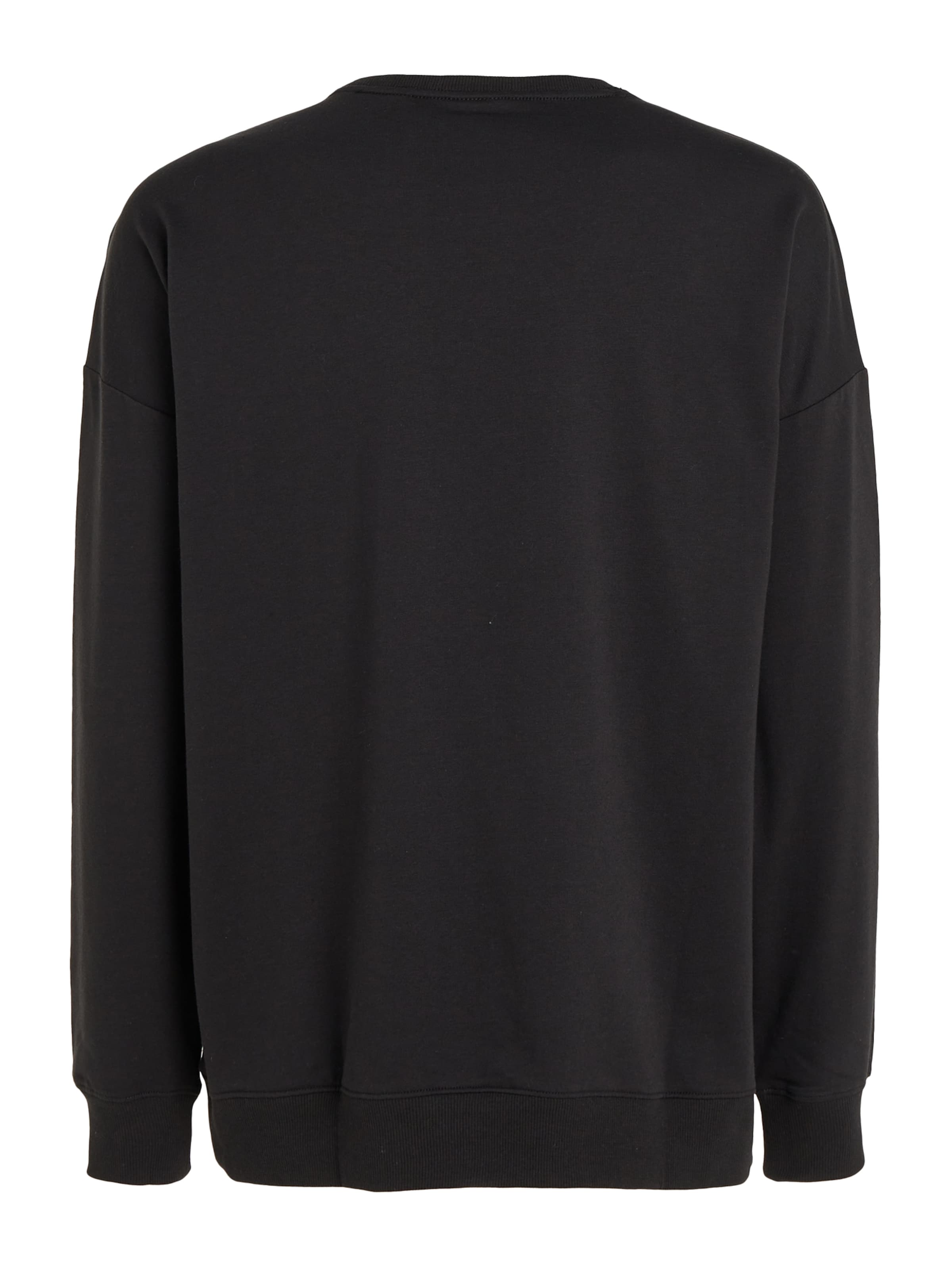 Calvin Klein Μπλούζα φούτερ σε μαύρο: πίσω