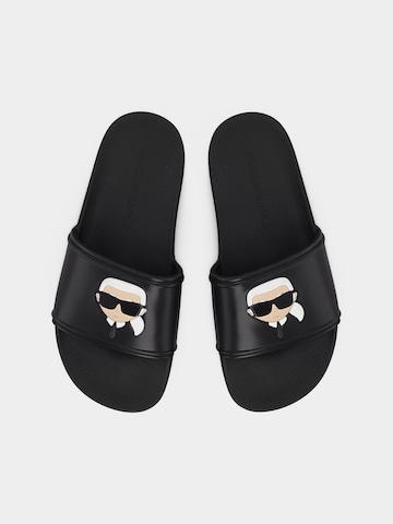 Karl Lagerfeld Šľapky - Čierna