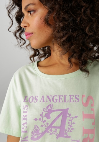 Aniston CASUAL T-Shirt in Grün