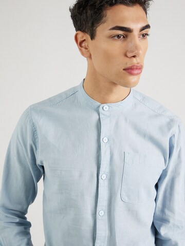 Coupe regular Chemise 'Raffi' INDICODE JEANS en bleu