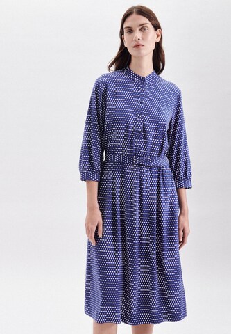 SEIDENSTICKER Shirt Dress 'Schwarze Rose' in Blue: front