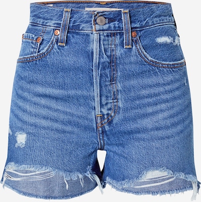 Jeans 'RIBCAGE SHORT DARK INDIGO - WORN IN' LEVI'S pe albastru denim, Vizualizare produs