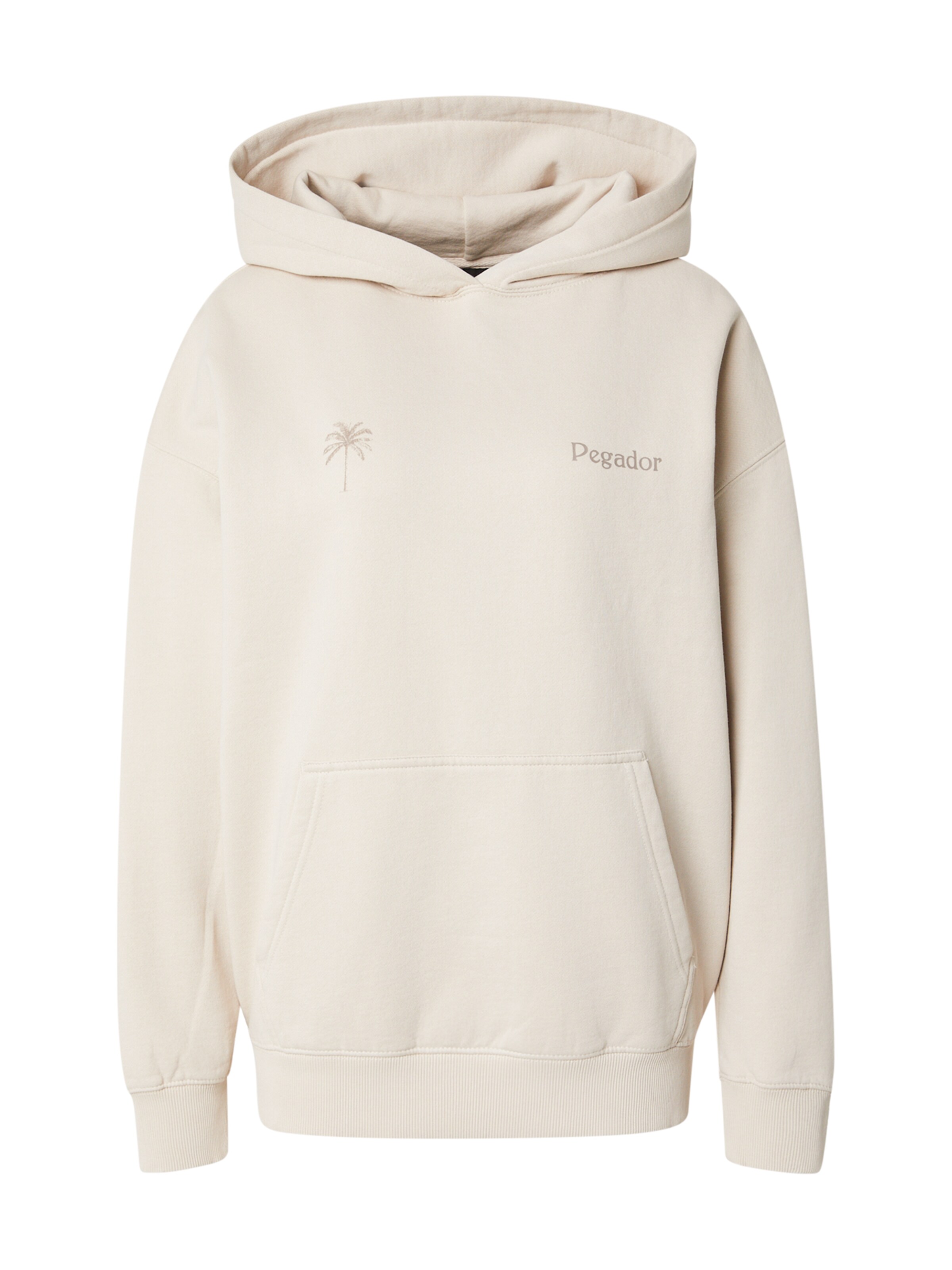 Pegador Sweatshirt 'ZARASAI' in XS in creme / brokat, Produktansicht
