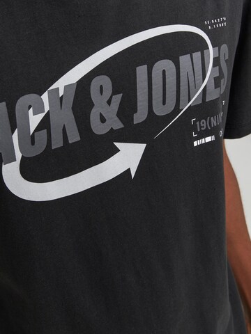 JACK & JONES Majica 'BLACK' | črna barva