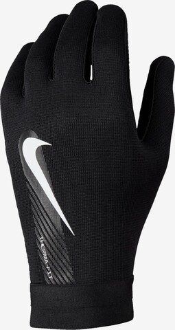 Mănuși sport de la NIKE pe negru: față