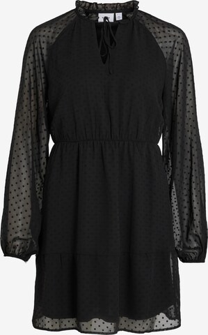 VILA Dress 'Dobby' in Black: front