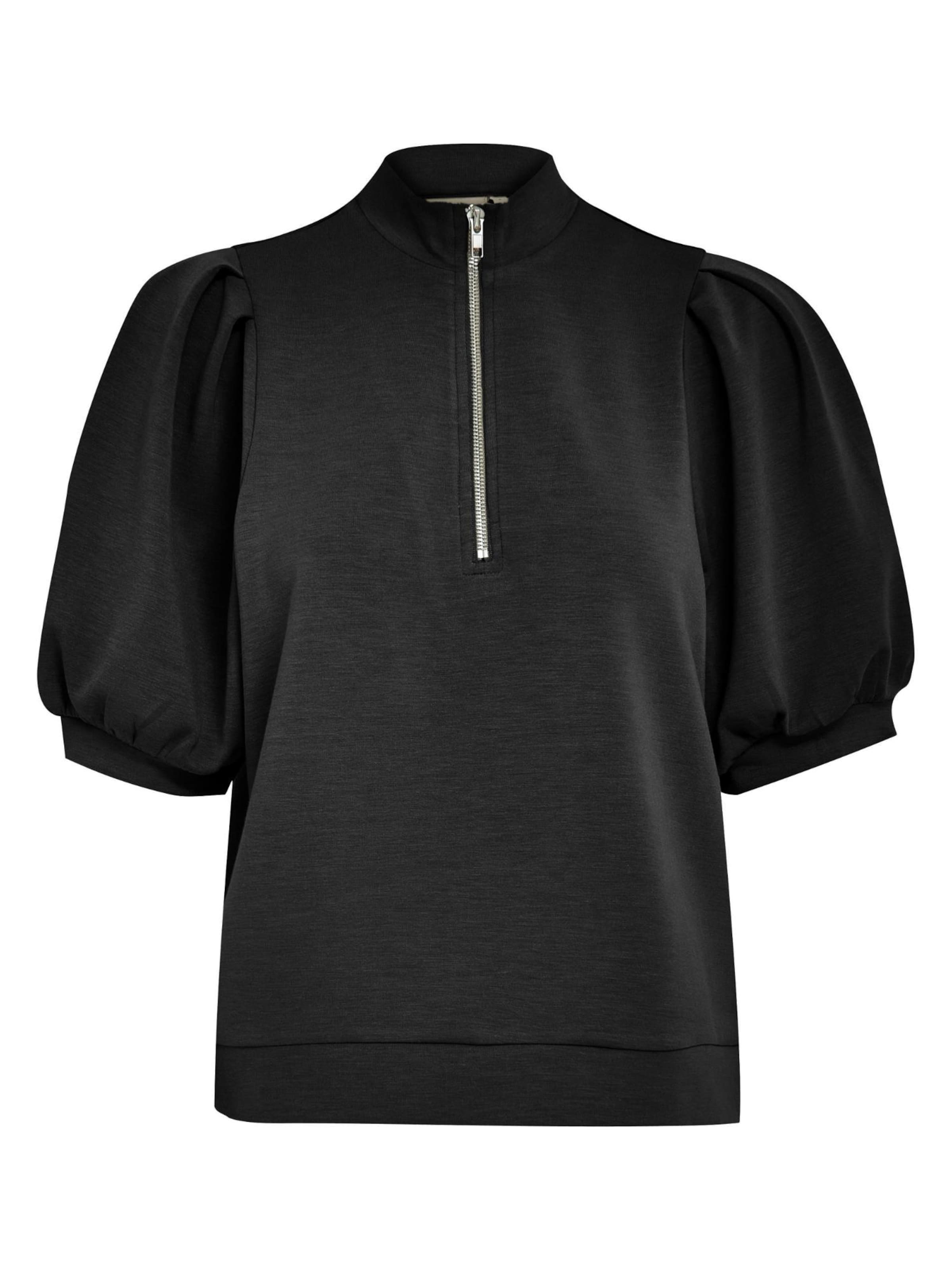 Peppercorn Mikina 'Dicette' – černá: přední strana