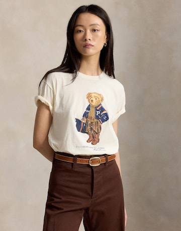 Polo Ralph Lauren - Camisa em branco: frente