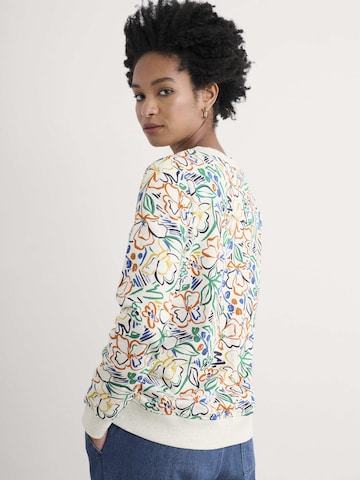 Seasalt Cornwall Sweatshirt 'Bright Wave' in Beige