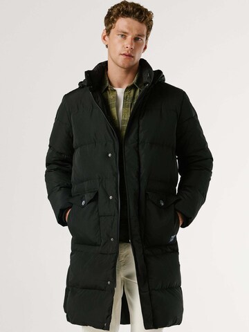 Pepe Jeans Mantel 'Jussel' in Schwarz: Vorderseite