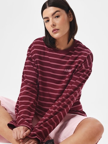 PIECES Shirt in Rood