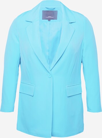 ONLY Carmakoma Blazers 'THEA' in Blauw: voorkant