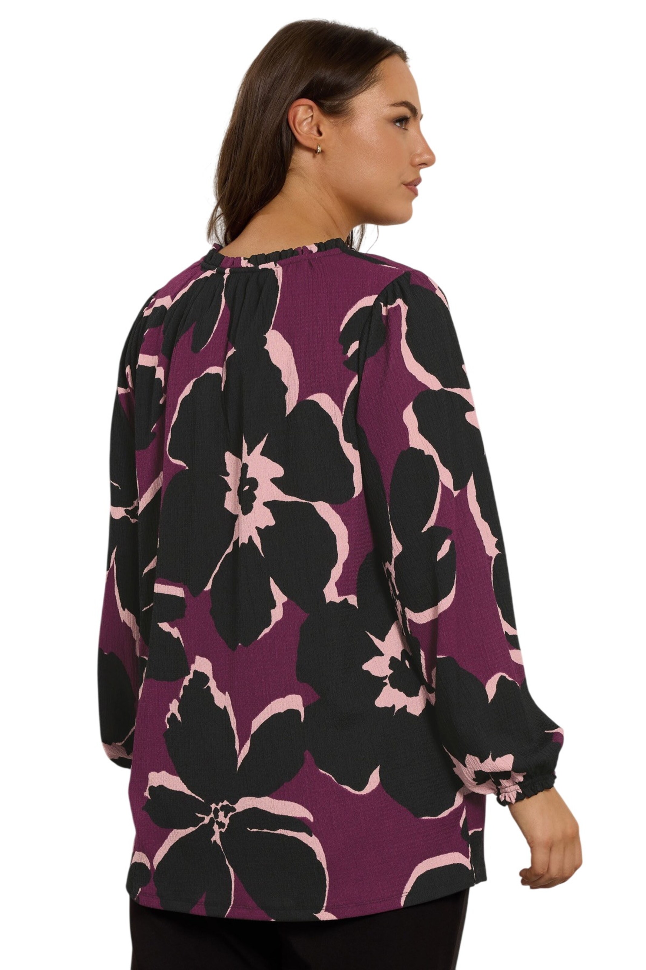 Stil Diva Bluse in Lila