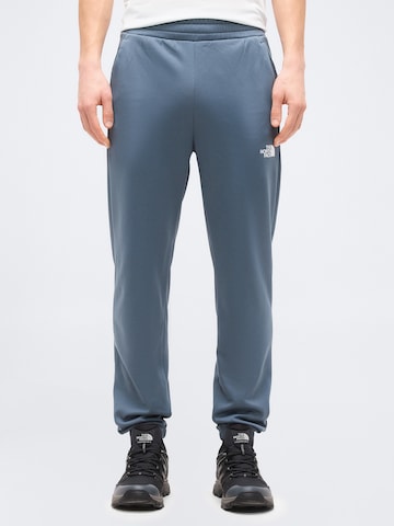 THE NORTH FACE Ozke Športne hlače 'REAXION 2.0' | siva barva: sprednja stran