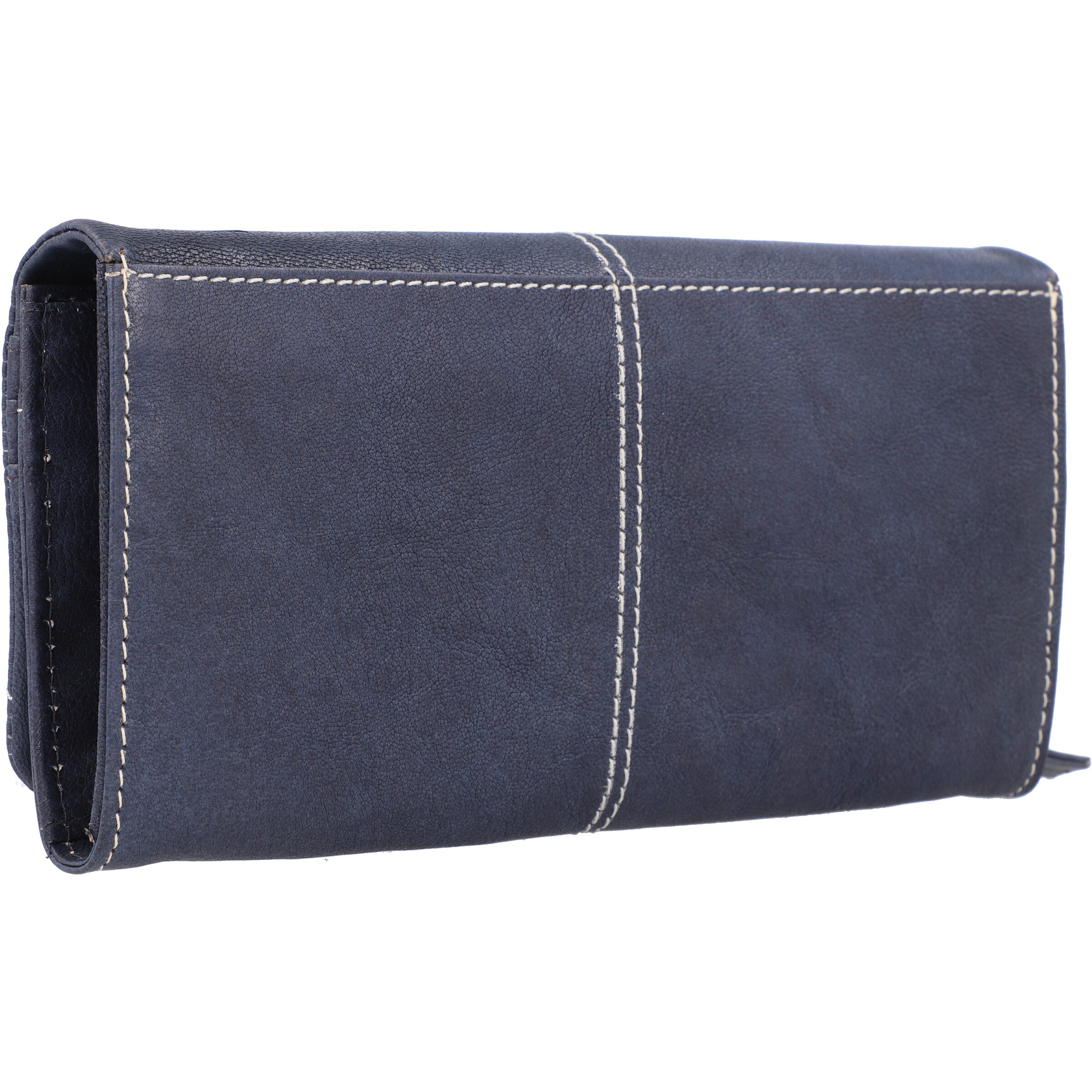 GREENBURRY Wallet 'Tumble Nappa' in Blue
