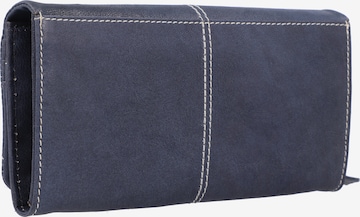 GREENBURRY Wallet 'Tumble Nappa' in Blue