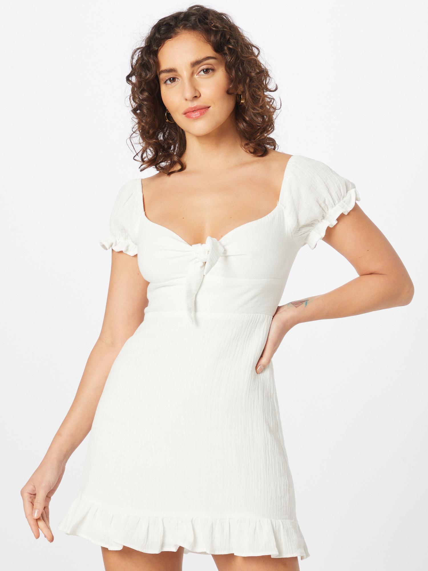 Odzież Kobiety Love Triangle Sukienka SWEET SENSATION w kolorze Białym 