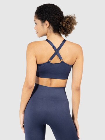 Smilodox Bralette Sports bra 'Amber' in Blue