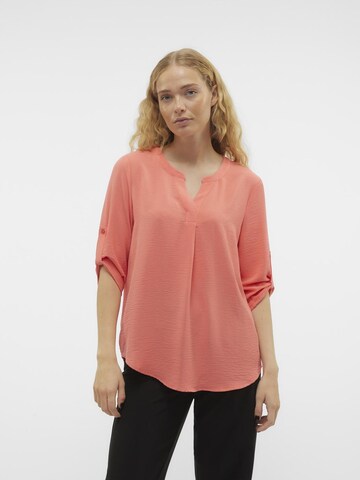 VERO MODA Blouse in Rood: voorkant