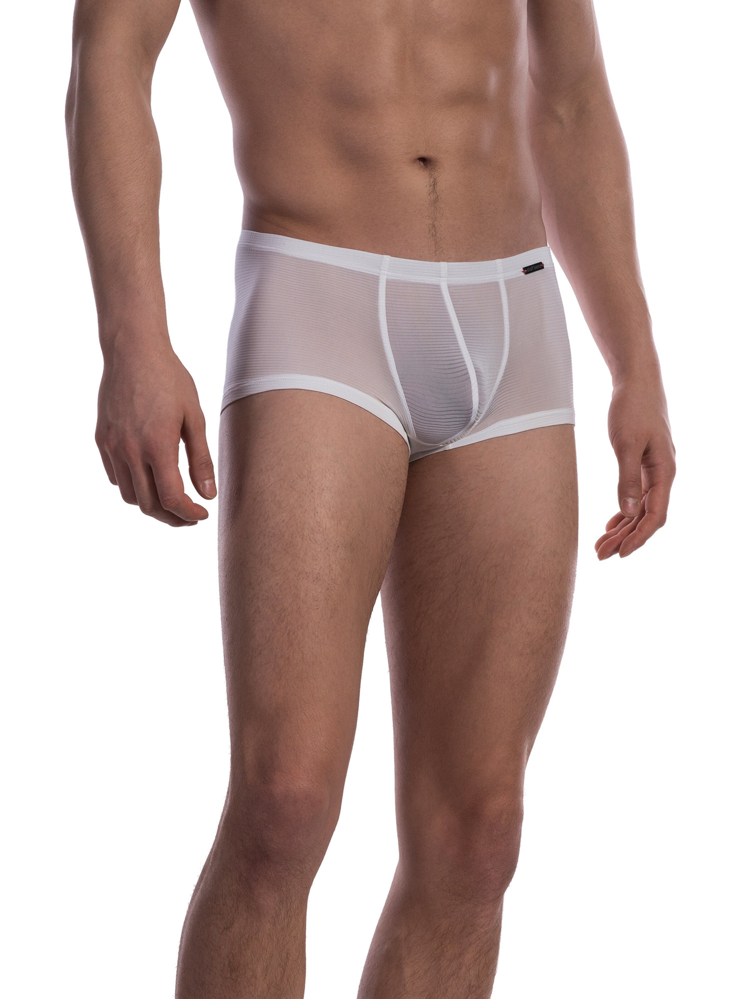 Olaf Benz - Calzoncillo boxer ' RED1201 Minipants ' en blanco: frente