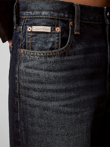 Calvin Klein Jeans Loosefit Jeans in Blauw