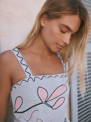 Next Jumpsuit in Blauw