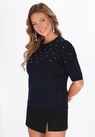 Pull-over faina en bleu