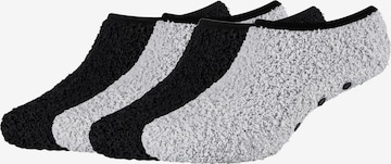 camano Socks in Grey: front