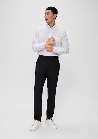 s.Oliver Slimfit Pantalon in Zwart