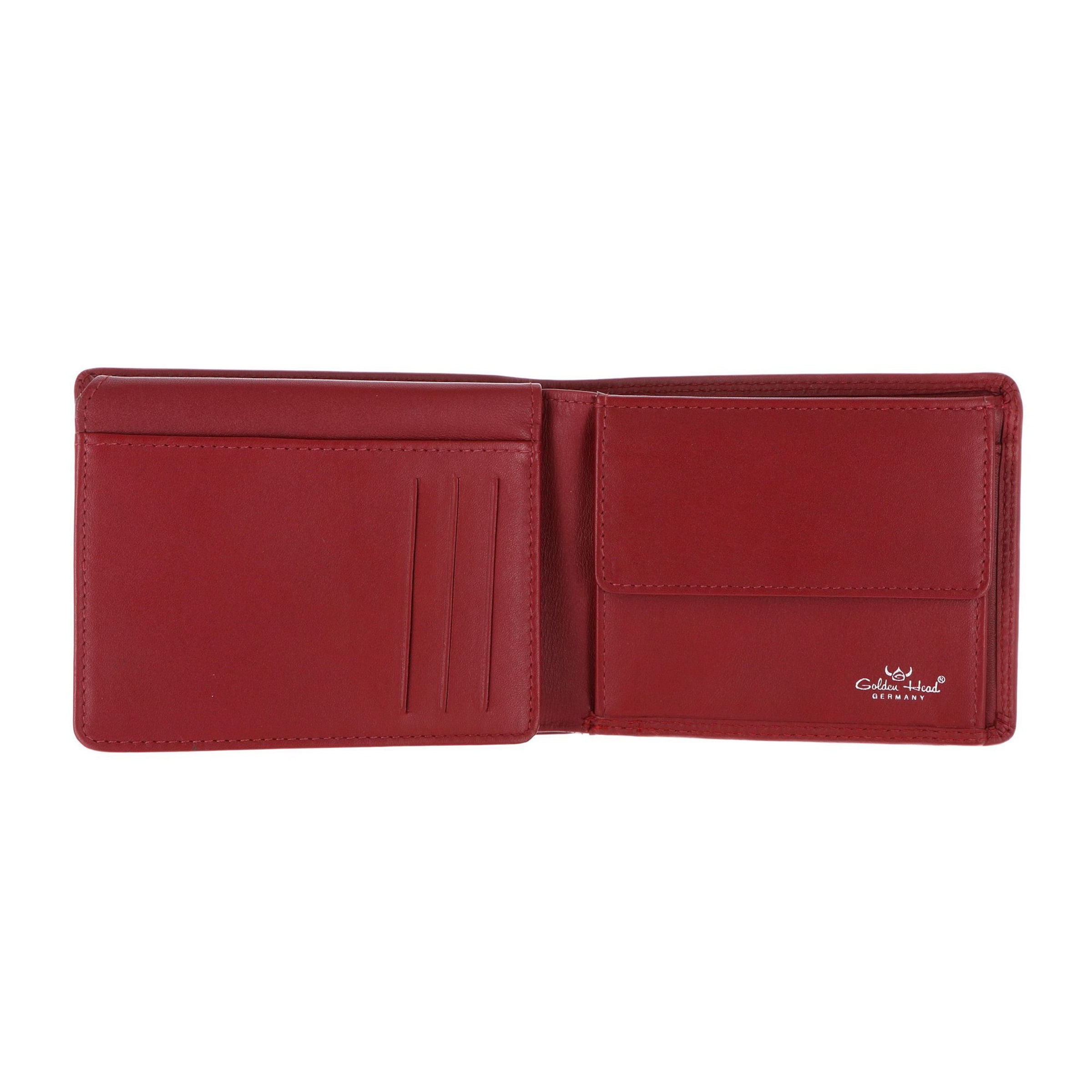 GOLDEN HEAD Portemonnee 'Polo' in Rood