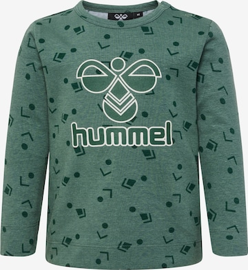 T-Shirt 'Greer' Hummel en vert : devant