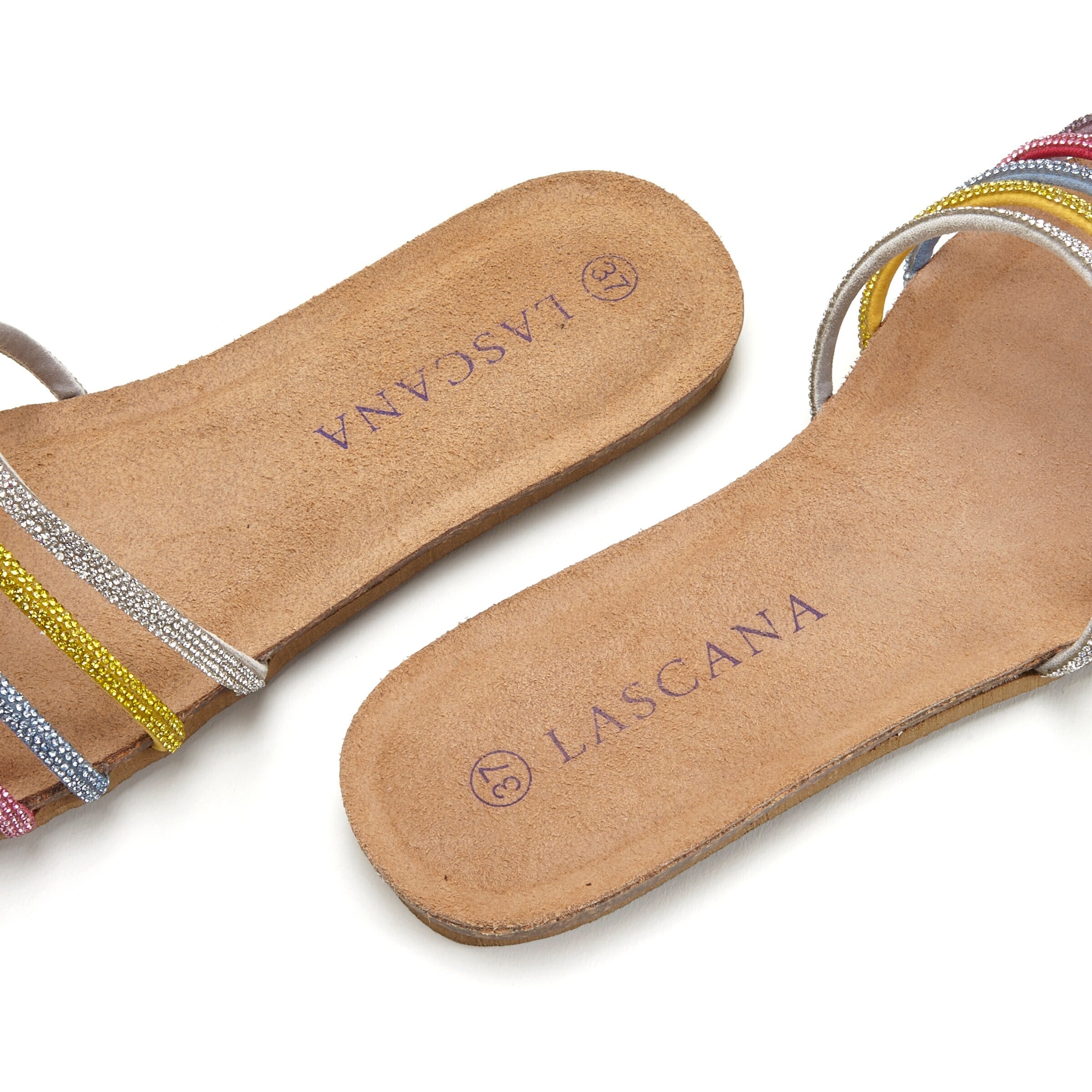 LASCANA Pantolette i silver