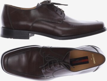 LLOYD Flats & Loafers in 43 in Brown: front