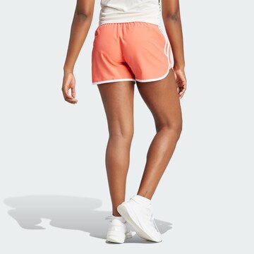 ADIDAS PERFORMANCE Regularen Športne hlače 'Marathon 20' | oranžna barva